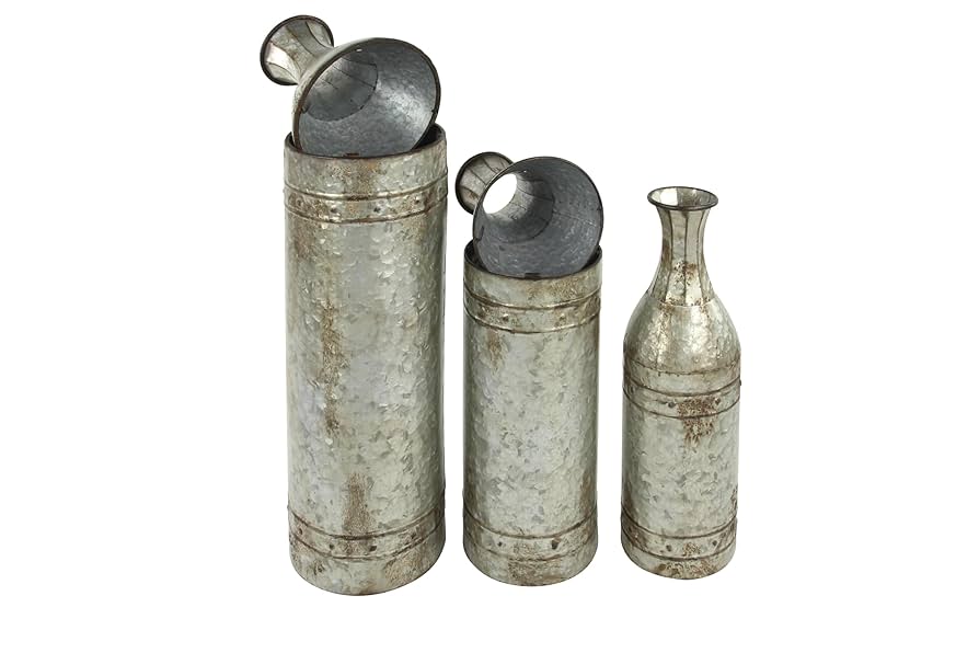 Amazon.com: Deco 79 Metal Handmade Decorative Vase Tall